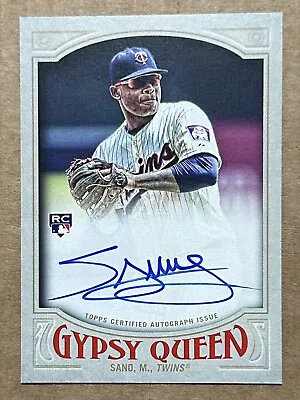 2016 Topps Gypsy Queen Miguel Sano RC Auto #GQA-MSA Minnesota Twins • $7.50