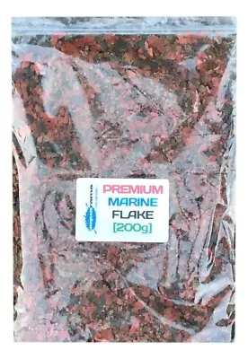 Marine Flake Fish Food | PREMIUM Grade | Aquarama® Own Brand | [ 1  X 200g Bag ] • £11