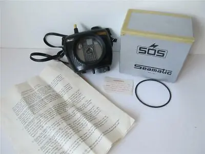 Vintage RARE Ricoh SOS Seamatic Underwater Housing With Camera  ***** • $725