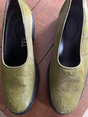 Tod’s Woman’s Pony Hair Driving Mocs Sz38 • $85