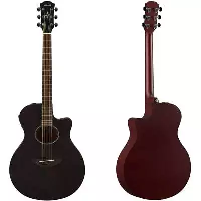 Yamaha APX600M Thinline Acoustic Guitar - Matte Smoky Black • $299.99