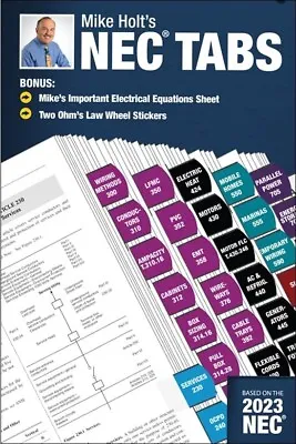 Mike Holt NEC 2023 Tab • $23.99