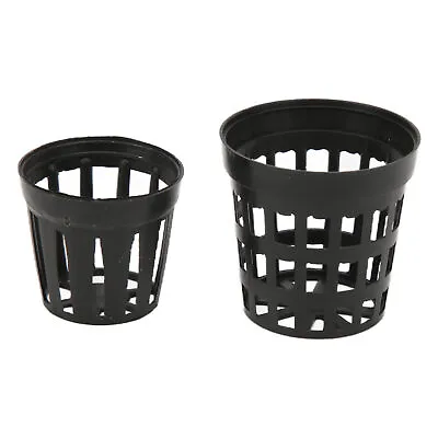 L 10pcs Aquatic Net Cups Aquatic Plastic Garden Fish Tank Planting Basket Fo Ttu • $14.01