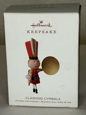 2018 Hallmark Keepsake Clashing Cymbals Marching Band Christmas Ornament • $9.99