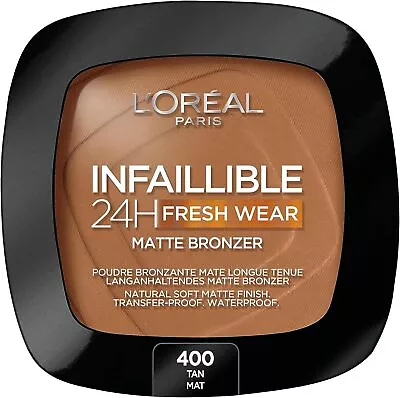 L'Oreal Infaillible 24H Fresh Wear Matte Bronzer 9g - Choose Your Shade • £9.99