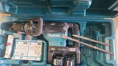 Makita 80V Li-ion Demolition Hammer Kit W/ Batt & Charger GMH02PM + Extra Bits • $750