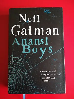 Signed First Edition 'Anansi Boys' By Neil Gaiman. 2005 Hardback Edition • £175