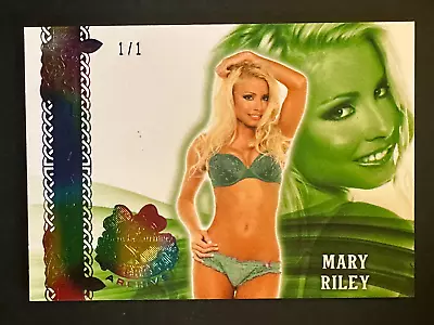 2022 Bench Warmer Emerald Archives Shamrock Rainbow Goil Mary Riley 1/1 • $20