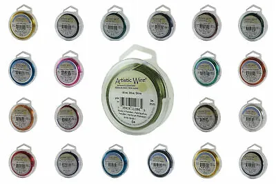 $6.75 • Buy  ARTISTIC WIRE Round Copper Craft REGULAR Spool 30 Colors