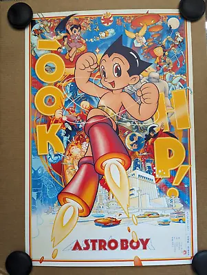 Martin Ansin Astro Boy Movie Poster Anime 100K Ed 275 Officially LIcensed • $197.31