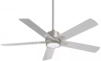 54  CEILING FAN WITH LED LIGHT KIT (F619L-BN) By Minka-Aire • $99