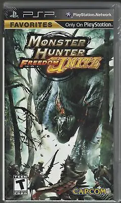 Monster Hunter Freedom Unite (Favorites) PSP (Brand New Factory Sealed US Versio • $33.99