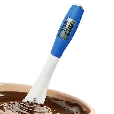 £14.30 • Buy Silicone Spatula With Digital Thermometer Double Use For Chocolate, Syrups