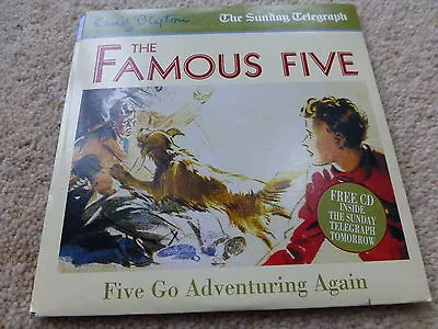 Enid Blyton Famous Five Go Adventuring Again Children's Promo Audio Book Cd  • £3.99