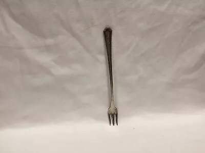 1877 N.F. Silver Co. Niagara Falls Silverplate/Oneida- Forum Monogram - Sm. Fork • $4