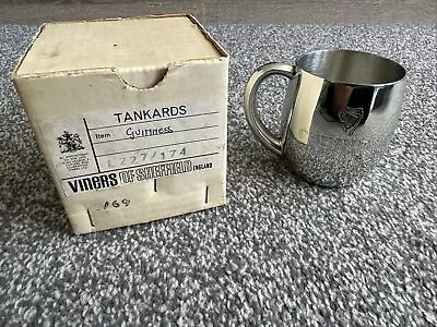 Viners Of Sheffield Guinness Pewter Tankard Half Pint • £10