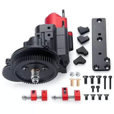 2 Speed + Cutoff Transmission Gearbox For 1/10 RC Axial SCX10 Crawler Upgrade • $63.99