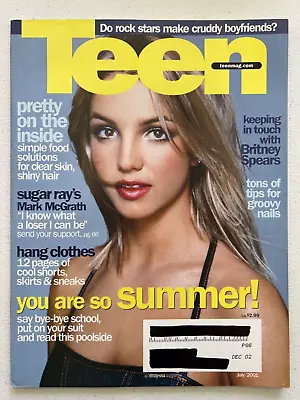 Teen Magazine - Britney Spears - July 2001 • $24.99