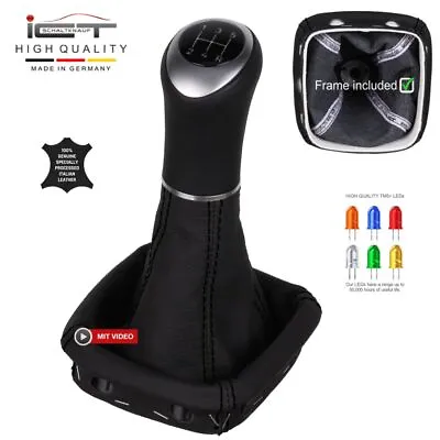 ICT Shift Knob Gaiter Boot For Mercedes Leather A Class W168 Vaneo W414 LED D41 • $103.39