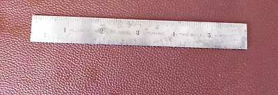 Vintage ~ MILLERS FALLS #866 6” Rule Ruler Antique Machinist USA 🇺🇸 • $7.99