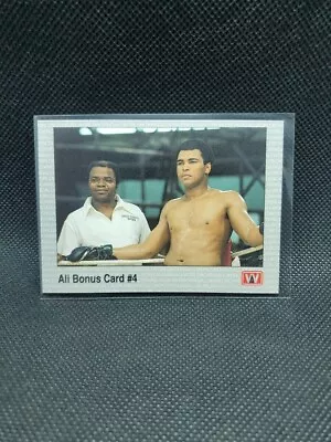 1991 All World Boxing Muhammad Ali Bonus Card #4  #44 • $2