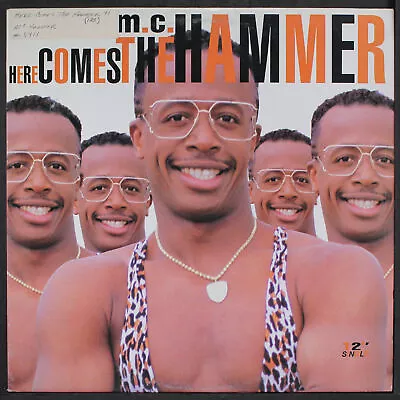 M.C. HAMMER: Here Comes The Hammer CAPITOL 12  Single 33 RPM • $6