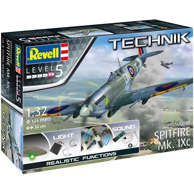 Revell Technik Supermarine Spitfire Mk.IXc Model Kit 00457 Scale 1/32 • £105.99