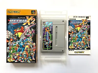 Rockman X2 Megaman Super Famicom SFC SNES Japan 03/06/24 • $55.99