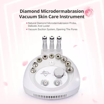 Diamond Microdermabrasion Professional Dermabrasion Facial SPA Vacuum Machine • $49.99