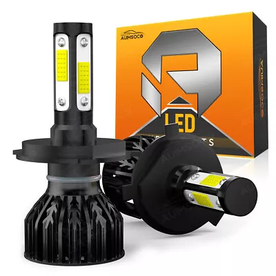 For Infiniti G20 1999-2002 2pcs H4 LED Headlight Bulbs High/Low Beam Kit 6000K • $35.99