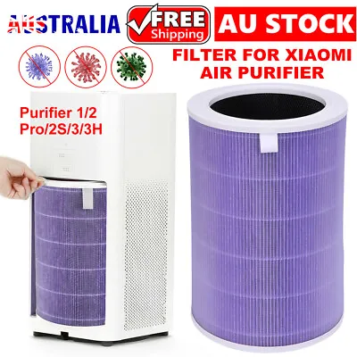 HEPA Filter Version For Xiaomi Mi Smart Air Purifier 1/2/2S/3/3H Pro 4 Layer PM2 • $28.25