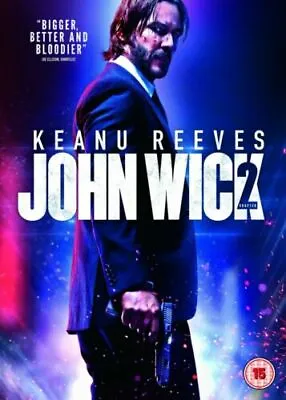 John Wick: Chapter 2 Keanu Reeves 2017 DVD Top-quality Free UK Shipping • £2.88