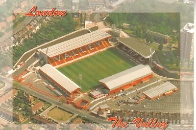 Postcard: LONDON Charlton Athletic - Aerial View Stadium (SPK-07) • £1.63