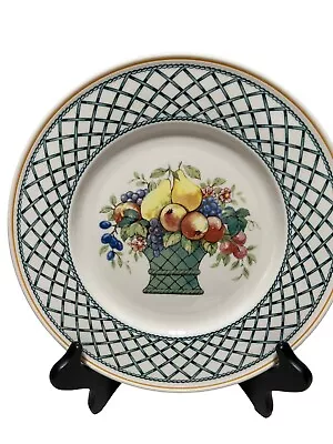 Villeroy & Boch Basket Pattern 8 1/4  Salad Dessert Plate Set Of 4 • £37.85