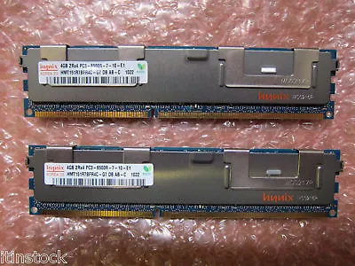 £168 • Buy Dell PowerEdge 8GB (2 X 4GB) PC3-8500R Memory R710 R610 R410 M710 + Others