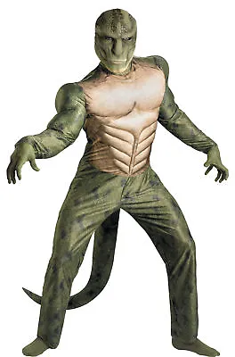 Lizard Classic Muscle Adult Mens Costume Curtis Connors Spiderman Villain Marvel • $24.99