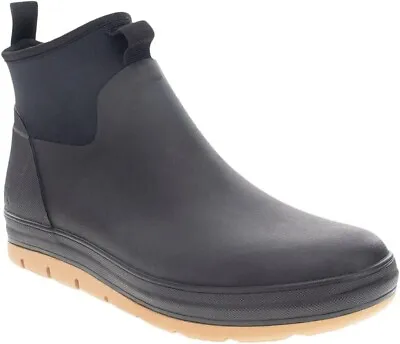 STAHEEKUM Men's Memory Foam Neoprene Insulated Rain Shoes ~ Black ~Size 13 • $48.99