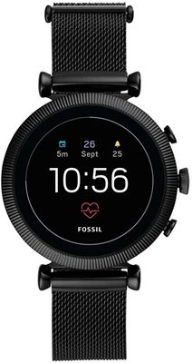 $329.86 • Buy Womens Smartwatch FOSSIL SLOAN FTW6050 Stainless Steel Black Mesh GEN 4