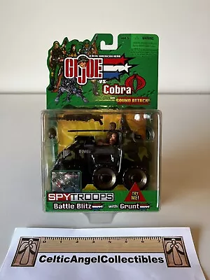 GI Joe 2003 Battle Blitz With Grunt Spy Troops Sealed NEW On Card • $25