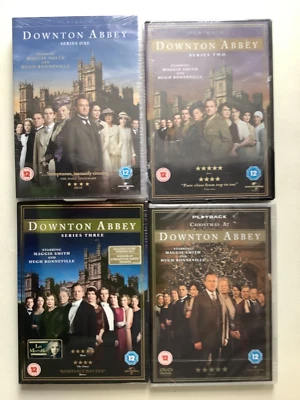 £8.50 • Buy Downtown Abbey Bundle ( 4 X DVD Box Sets 2009/11) - NEW And SEALED
