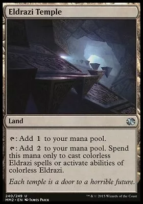 Magic The Gathering MTG Eldrazi Temple (240) Modern Masters 2015   LP • $2.95