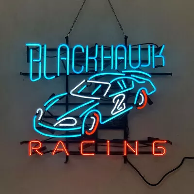 BLACKHAUJK Racing Car Neon Sign Light Club Room Wall Decor Artwork Gift 24 X20  • $219