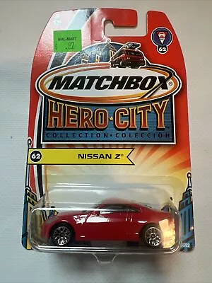 Matchbox Hero City Red Nissan Z    62 D3 • $9.99