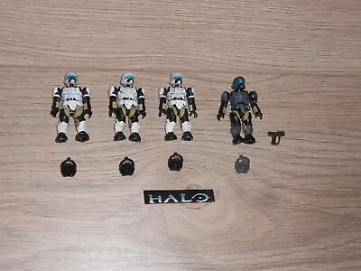 HALO Joblot_ODST Unit X 4 Inc RARE Figure (Lot No: 3) Mega Bloks Halo Bundle • £14.99