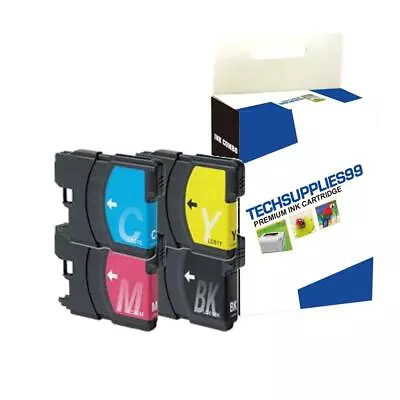 LOT Ink Fits Brother LC61 MFC-495CW MFC-990CW MFC-250C DCP-375CW Printers • $8.95