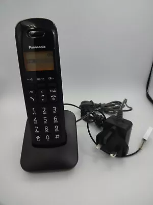PANASONIC KX-TGB610EB Digital Cordless Telephone With Nuisance Call Blocker • £13.99