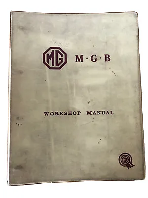 Vintage Mgb Workshop Manual  Akd3259d • $19.99