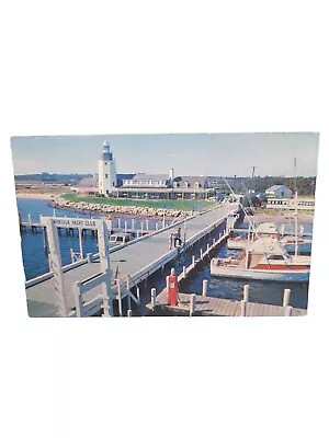 Postcard Montauk Yacht Club Long Island New York • $4.65