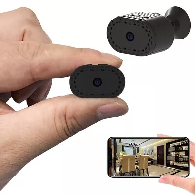 1080P HD Mini Wireless Wifi IP Camera Home Security Nanny Cam DVR Night Vision • £21.93