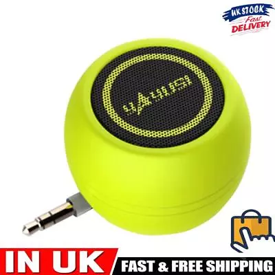 Mini Speaker Portable Sound Box For Phone Notebook Laptop Tablet (Green) • £9.49